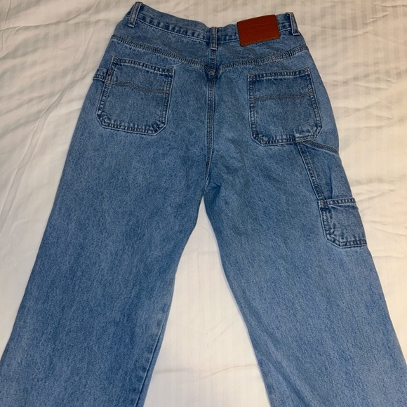 Tami Cargo Jeans Mid Wash Denim by Princess Polly - Picture 5 of 9